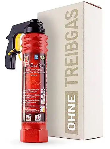 Feuerlöschspray F-Exx 8.0 F – Schaum-Feuerlöscher für den Haushalt