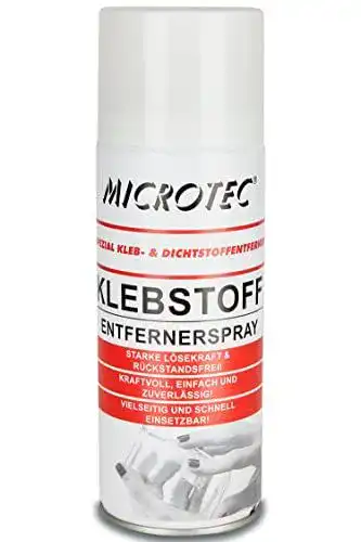 Klebstoffentferner Microtec für Etiketten und Lackreste