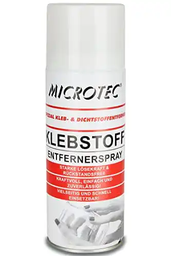 Klebstoffentferner Microtec für Etiketten und Lackreste