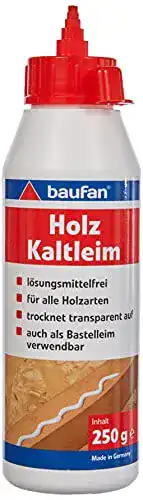 Baufan Holzkaltleim für alle Holzarten, 250 g