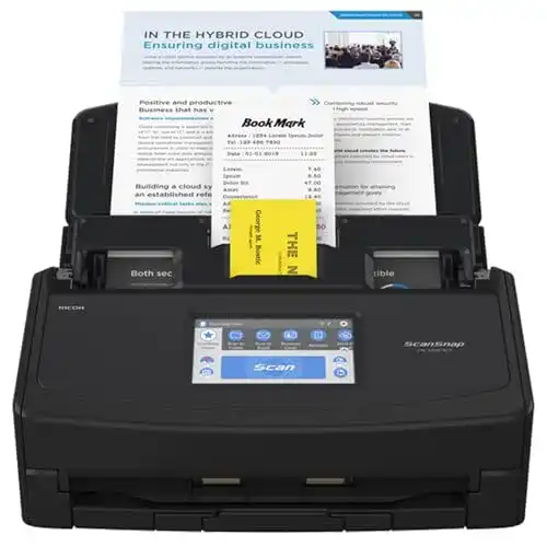 Dokumentenscanner ScanSnap iX1600 in Schwarz mit 5 GHz WLAN