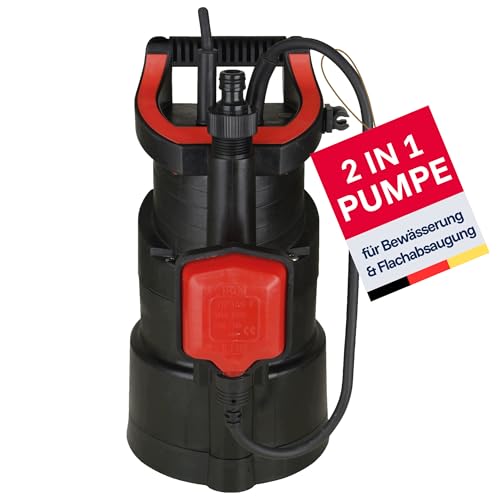 Tauchdruckpumpe T.I.P. für Regenfässer mit 3200 l/h Fördermenge