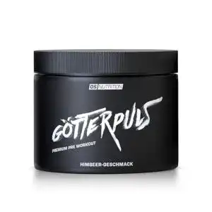 OS Nutrition Götterpuls Premium Pre Workout Himbeere Pulver