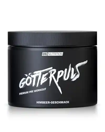 OS Nutrition Götterpuls Premium Pre Workout Himbeere Pulver