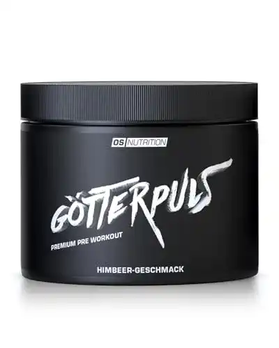 OS Nutrition Götterpuls Premium Pre Workout Himbeere Pulver
