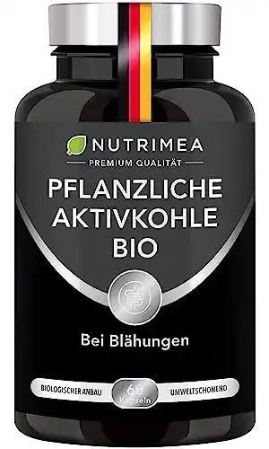 Aktivkohle Kapseln Bio von Plastimea – Detox Purecoal