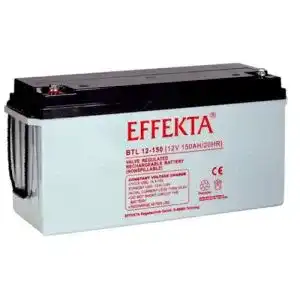 AGM-Batterie 150Ah Effekta BTL12-150 / 12V für stabile Energieversorgung