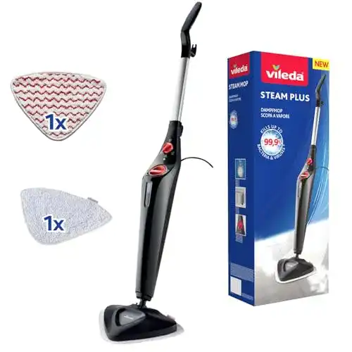 Dampfreiniger Vileda Steam Plus mit PowerPad für alle Böden
