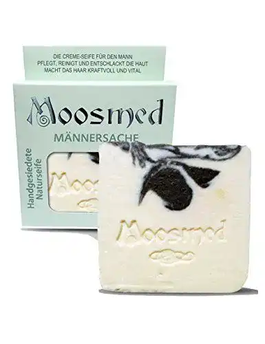Bio-Seife Moosmed Männersache – Handgefertigte vegane Naturseife
