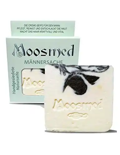 Bio-Seife Moosmed Männersache – Handgefertigte vegane Naturseife