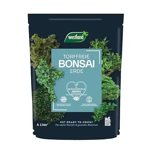 Westland Bonsai Erde mit Tongranulat, 4 l, für Zimmerbonsais