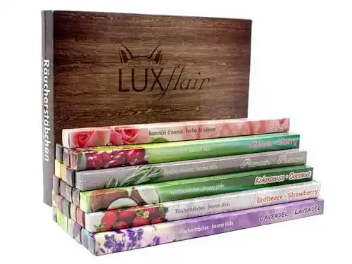 Räucherstäbchen Set Luxflair XXL mit 26 verschiedenen Düften