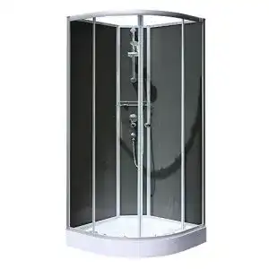 Runddusche Schulte Komplettdusche Verona 90×90 cm Viertelkreis Duschkabine