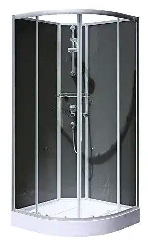 Runddusche Schulte Komplettdusche Verona 90×90 cm Viertelkreis Duschkabine