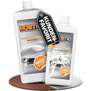 Tankversiegelung Rostio Tankentroster 1 Liter – Set zur Tankentrostung