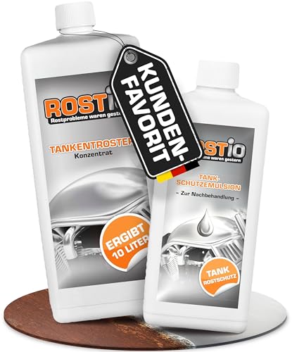 Tankversiegelung Rostio Tankentroster 1 Liter – Set zur Tankentrostung