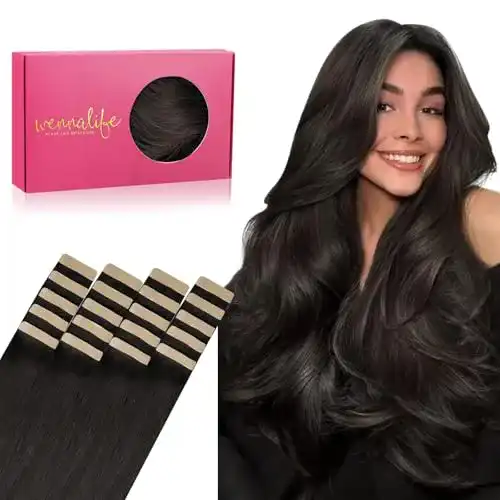 Wennalife Tape Extensions Echthaar 20 Stück 50g
