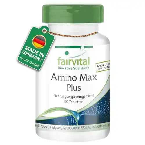Fairvital Aminosäure-Komplex Amino Max Plus 90 Tabletten