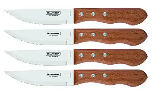 Tramontina Steakmesser Set Dynamic Jumbo, 4-teilig