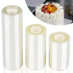 Tortenrandfolie Powmag 8cm/10cm/15cm hoch, 10m wiederverwendbar