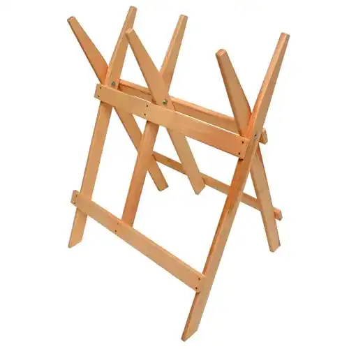 Sägebock DEMA aus Buchenholz 660 x 550 x 800 mm
