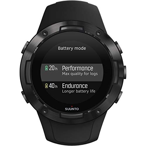Suunto 5 Sports Watch in All Black Outdoor-Uhr für Sportaktivitäten