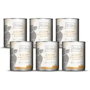 MjAMjAM Premium Nassfutter für Hunde mit Huhn und Ente