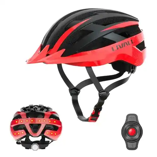 Fahrradhelm mit Bluetooth und LED Rücklicht