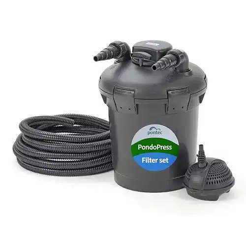 Teichfilter Pontec 57146 PondoPress Set 10000 für Teiche bis 10000 Liter