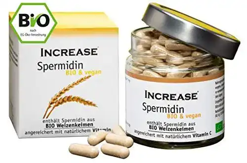 Spermidin-Kapseln mit Vitamin C – 120 Kapseln – Hochdosiert und Vegan