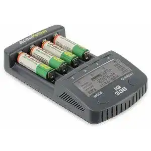 18650 Ladegerät AccuPower IQ-338 für Rundzellen und NiCd