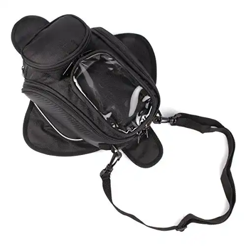 Tankrucksack mit Magnet für Motorräder wasserdichter Sattelbeutel