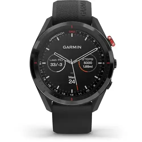 Garmin Approach S62 Golfuhr Smartwatch in Schwarz
