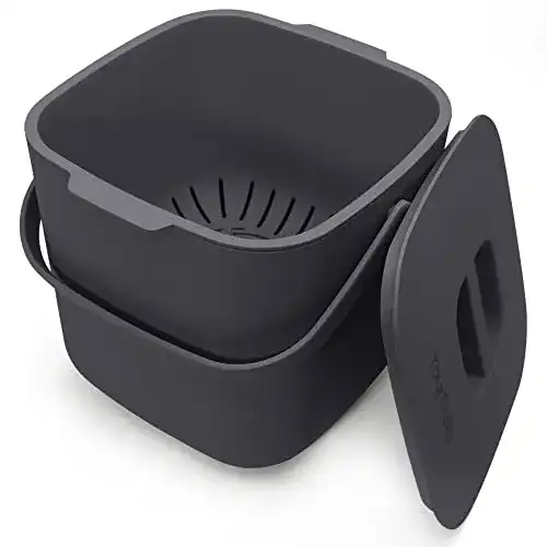 Biomülleimer YourCasa Küche, 7L Komposteimer für Biomüll