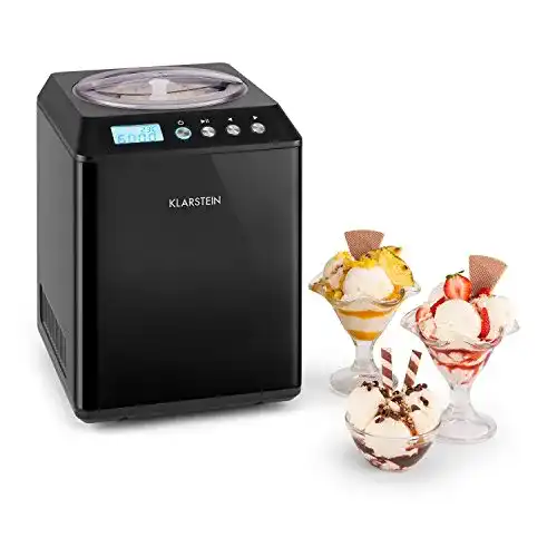 Klarstein Vanilla Sky Family Eismaschine mit 2,5 Litern Fassungsvermögen