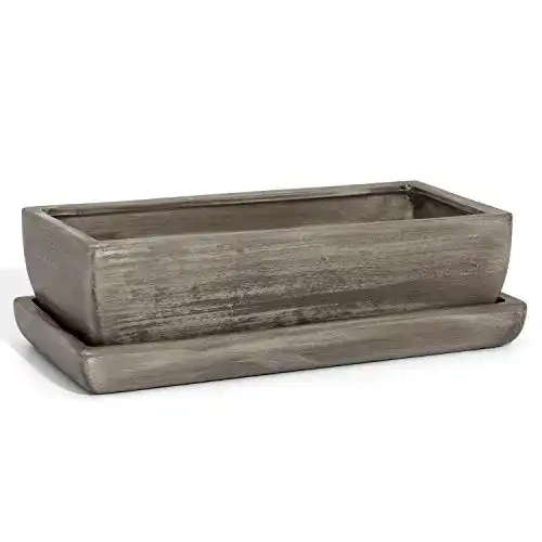 Bonsai-Schale aus hochwertiger Ecoceramik für Pflanzen
