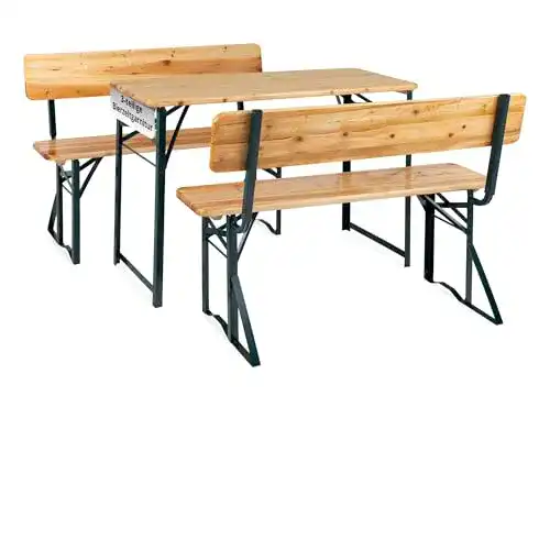 Bierzeltgarnitur Stagecaptain BBDL-119 mit Lehne