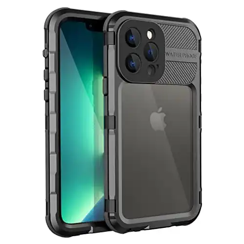 Wifort 360 Grad Hülle für iPhone 13 Pro – Metall Schutzhülle