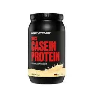 Casein Body Attack 100% Protein Vanilla Cream, 900 g