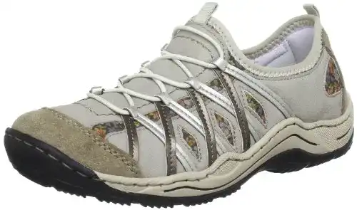 Rieker Damen Low-Top Schuhe L0563 in Beige