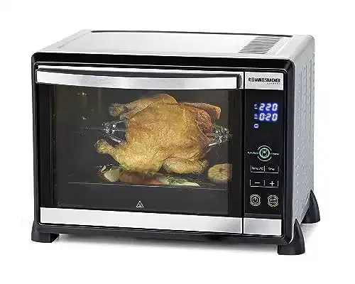 Minibackofen mit Drehspieß von Rommelsbacher Elektronik