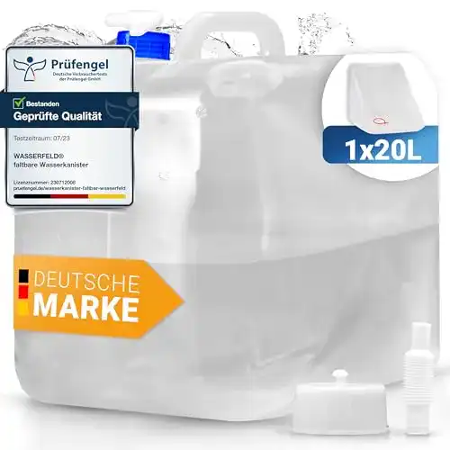 Wasserkanister Camping Wasserfeld 20L faltbar