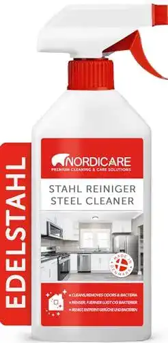 Edelstahlreiniger Nordicare, 500ml Edelstahlpflege Spray