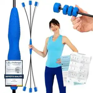 Schwingstab Elani klimaneutral mit verstellbarem Widerstand für Muskeltraining
