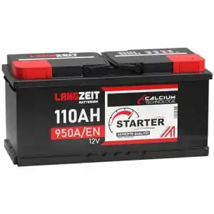 Autobatterie 110Ah 12V 950A/EN Langzeit Starterbatterie