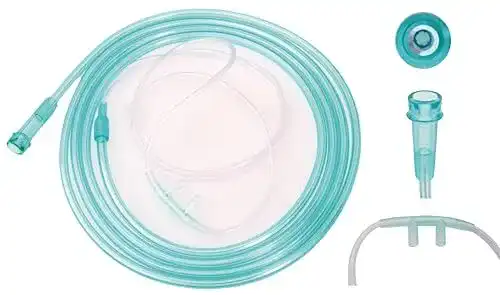 Sauerstoffbrille Tiga-Med – 10 Stück DEHP-frei mit 210 cm Schlauch