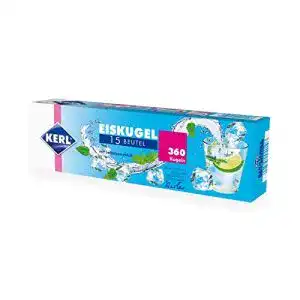 Eiswürfelbeutel für 360 Eiskugeln mit Selbstverschluss