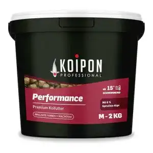 Koipon Performance 2 kg Koifutter für Goldfische und Koi im Sommer