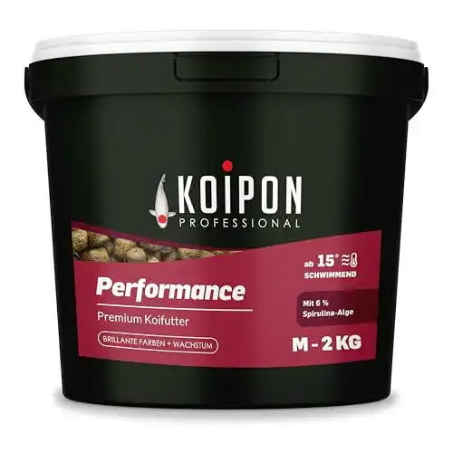 Koipon Performance 2 kg Koifutter für Goldfische und Koi im Sommer