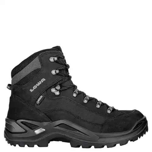 Bergschuhe Unisex Lowa Herren Renegade GTX Mid Ankle Boot Schwarz 42 EU